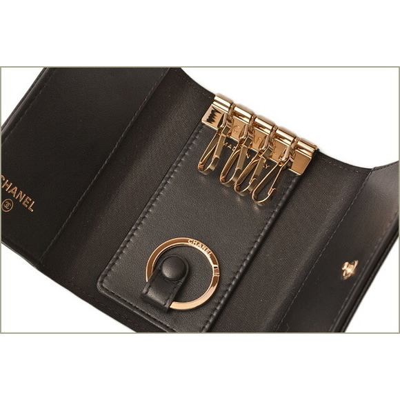 Chanel Black Case Key Grained Calf - Picture 1 of 6
